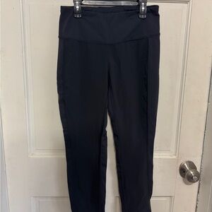 KUHL Toasty Trancendr Fleece Lined Leggings Womens Medium Black Mid Rise